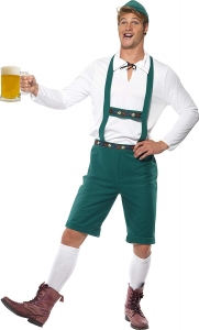 Smiffy's Oktoberfest Costume Green