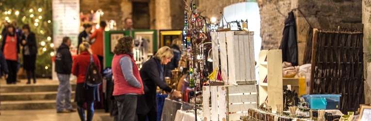 Buckfast Abbey Christmas Food and Craft Fair Weekend