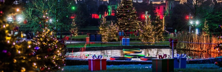 Alton Towers Christmas Market